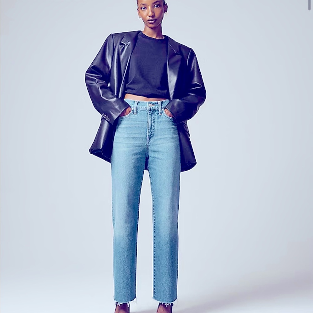 J. Crew Petite Slim wide-leg Jean in Lakeshore Wash - NWT (RRP $148)